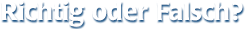 Richtig zuordnen und gewinnen